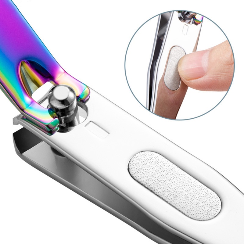 Kìm Cắt Móng Tay Hình Đuôi Cá Màu Cầu Vồng Lấp Lánh