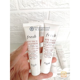 sữa rửa mặt fresh Soyface mini