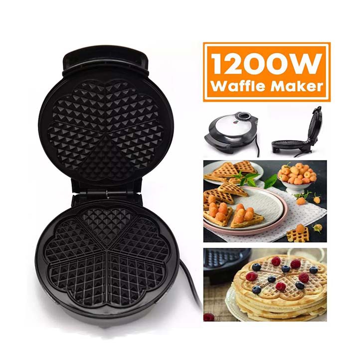 [Mã 155ELSALE giảm 7% đơn 300K] Máy Làm Bánh Waffle quế, bánh tổ ong, bánh kẹp 2021