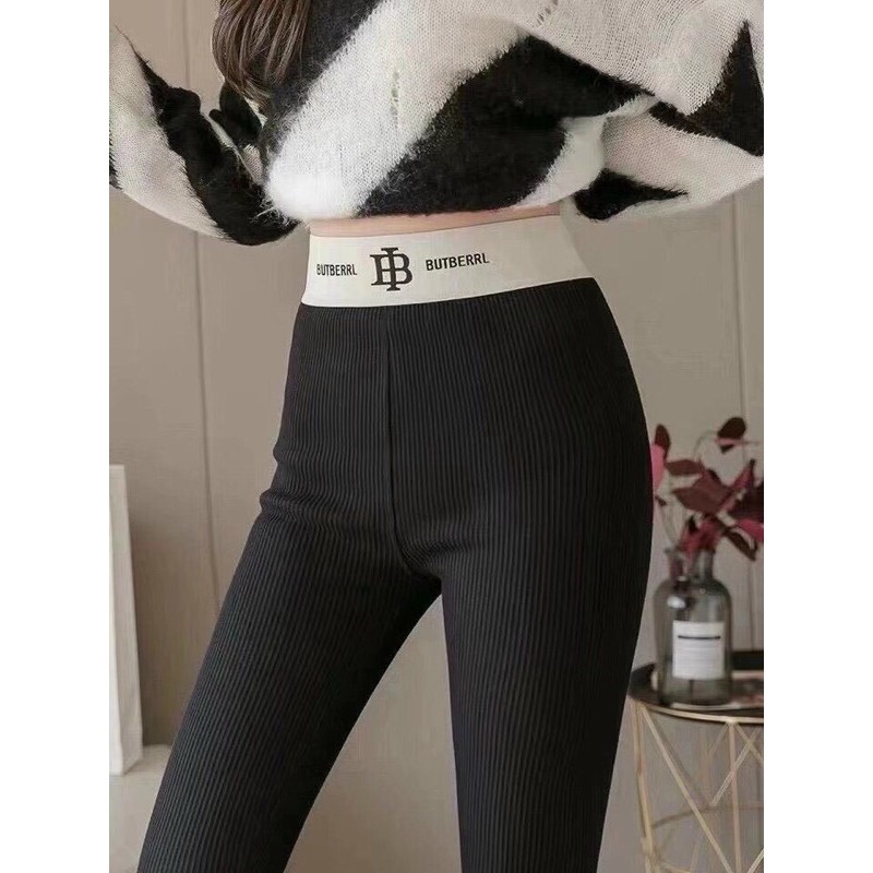 Quần Legging Lót Lông Siêu Ấm Thời Trang Cao Cấp
