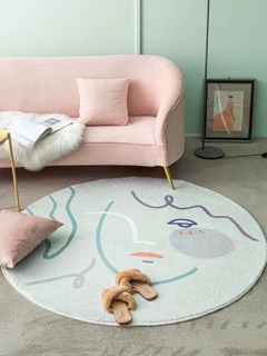 Thảm decor phòng khách