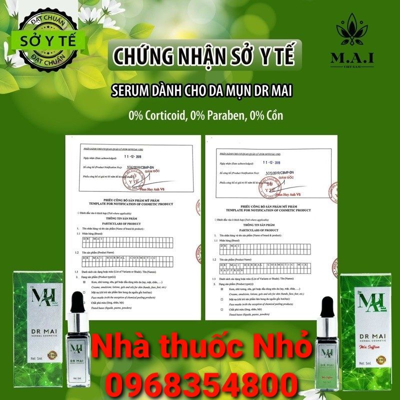 ✅ Chính hãng - Dr.Mai Chuyên Tri Mun