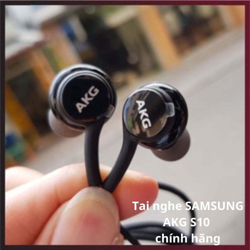 Tai Nghe Samsung Akg S10/s10+ Tm Shop, Tai Phone Game Gaming Có Micro Tăng Giảm Âm Lượng Chống Ổn Tốt
