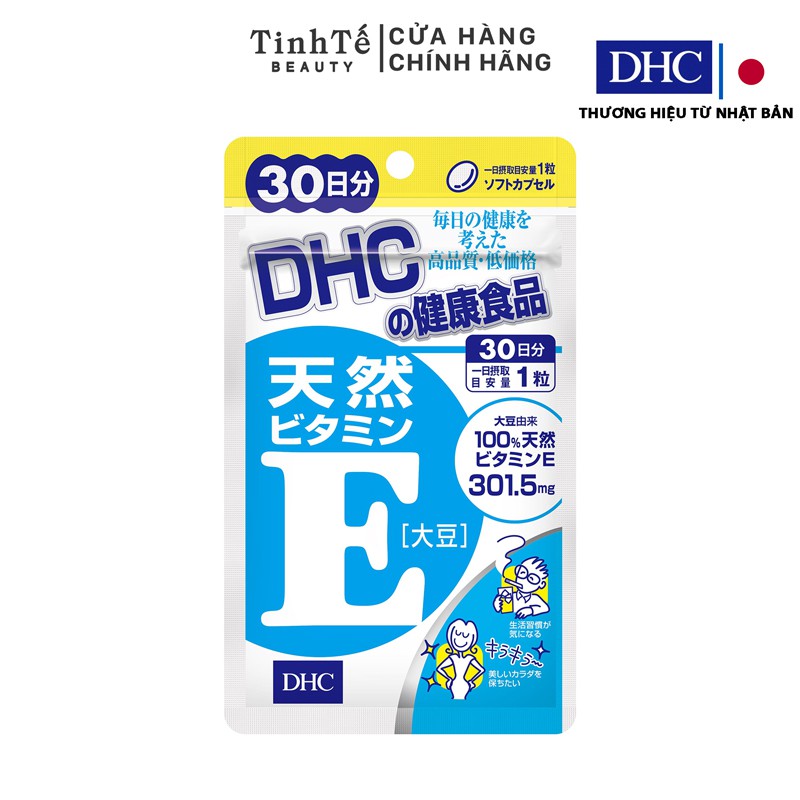 Viên uống bảo vệ sức khỏe DHC bổ sung Vitamin E tự nhiên ( 30 Ngày )