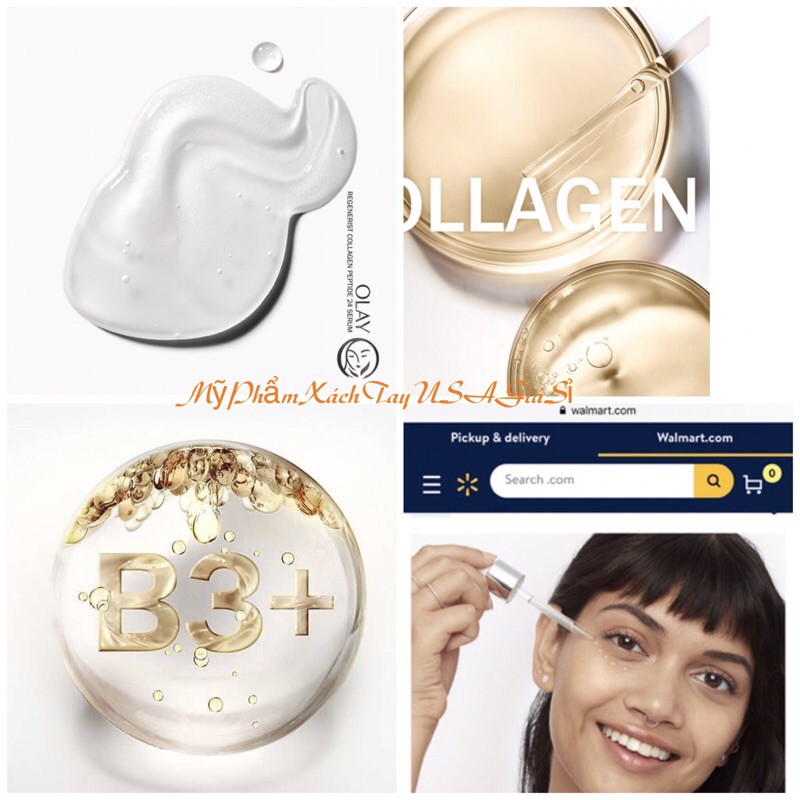 Tinh Chất Tái Tạo Da Olay Collagen Peptide 24 Serum 40ml
