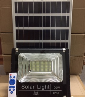 Đèn năng lượng mặt trời 100w