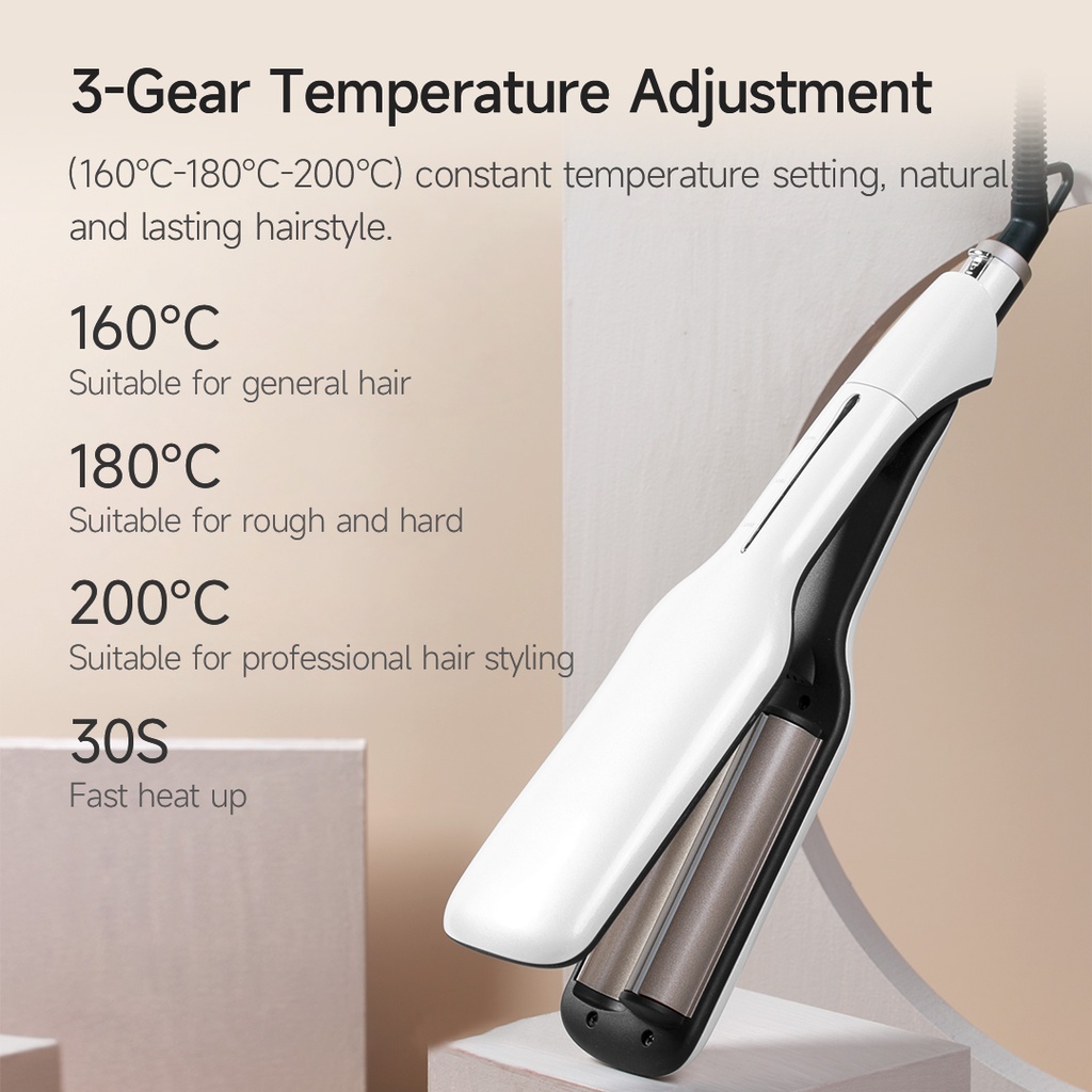 Xiaomi Youpin Máy Uốn Tóc Chuyên Nghiệp Đường Kính 28mm Cách Nhiệt Phủ Men Sứ Không Làm Tổn Thương Tóc