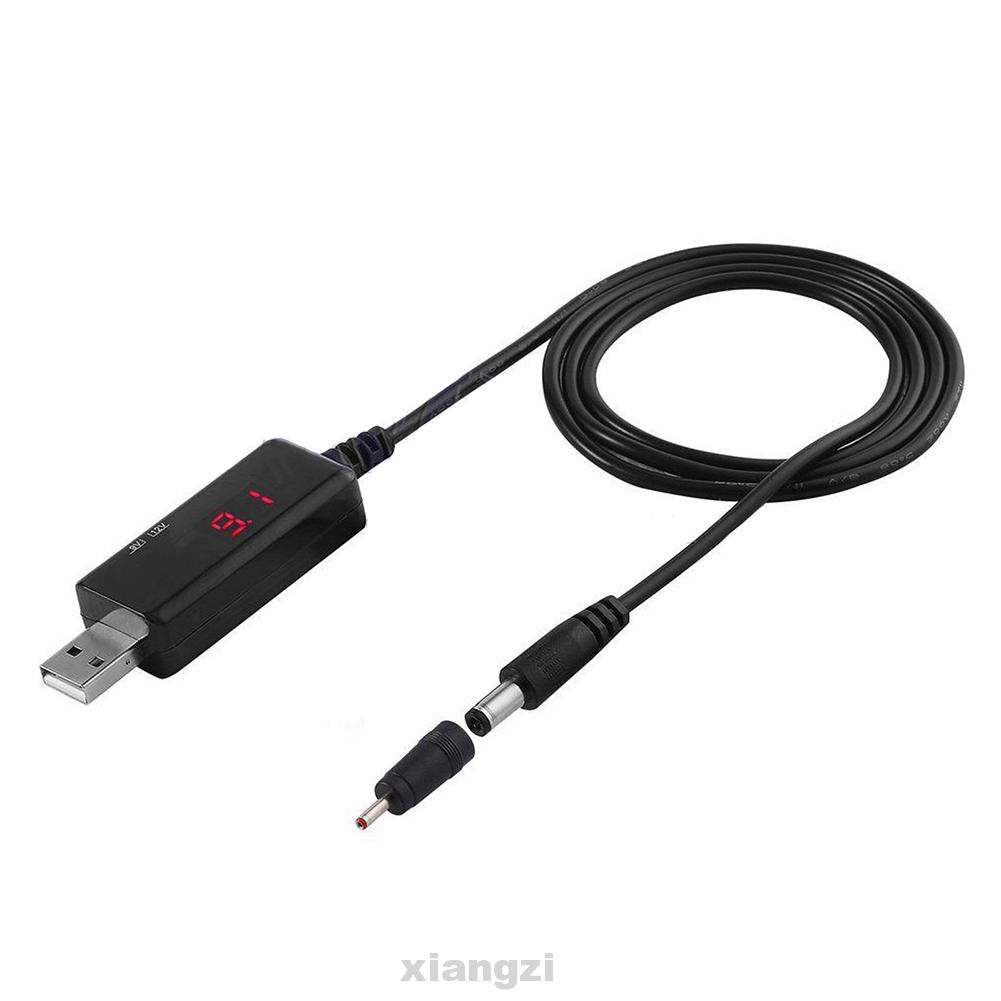 Cáp tăng áp 5V lên 9V 12V cấp nguồn kèm đầu chuyển đổi USB