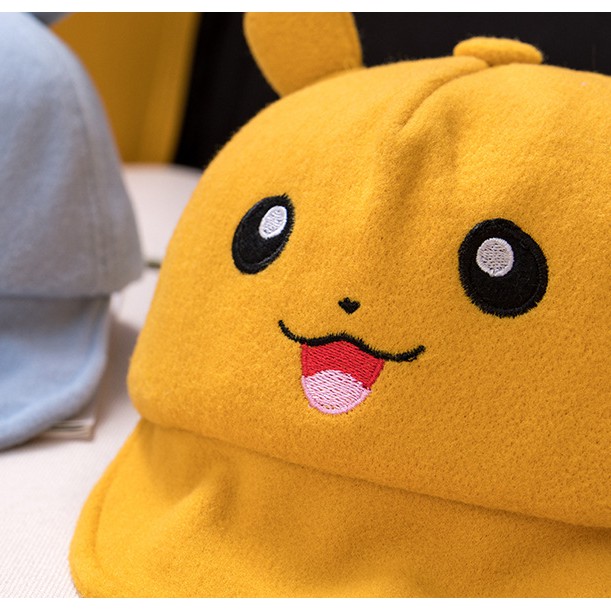 Mũ hoạt hình pikachu - Cho bé 3-12 tháng