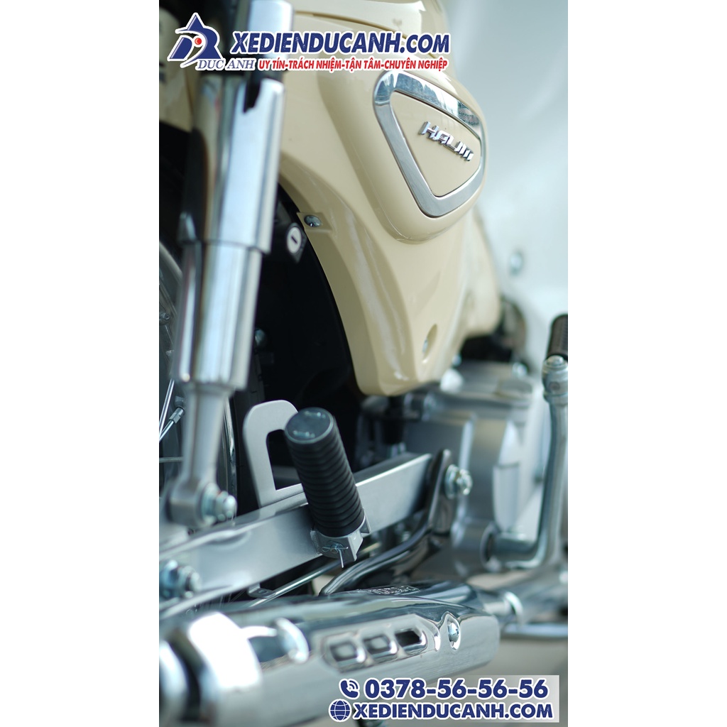 Xe số 50cc Cub 81 Halim new - vành nan hoa - 2021