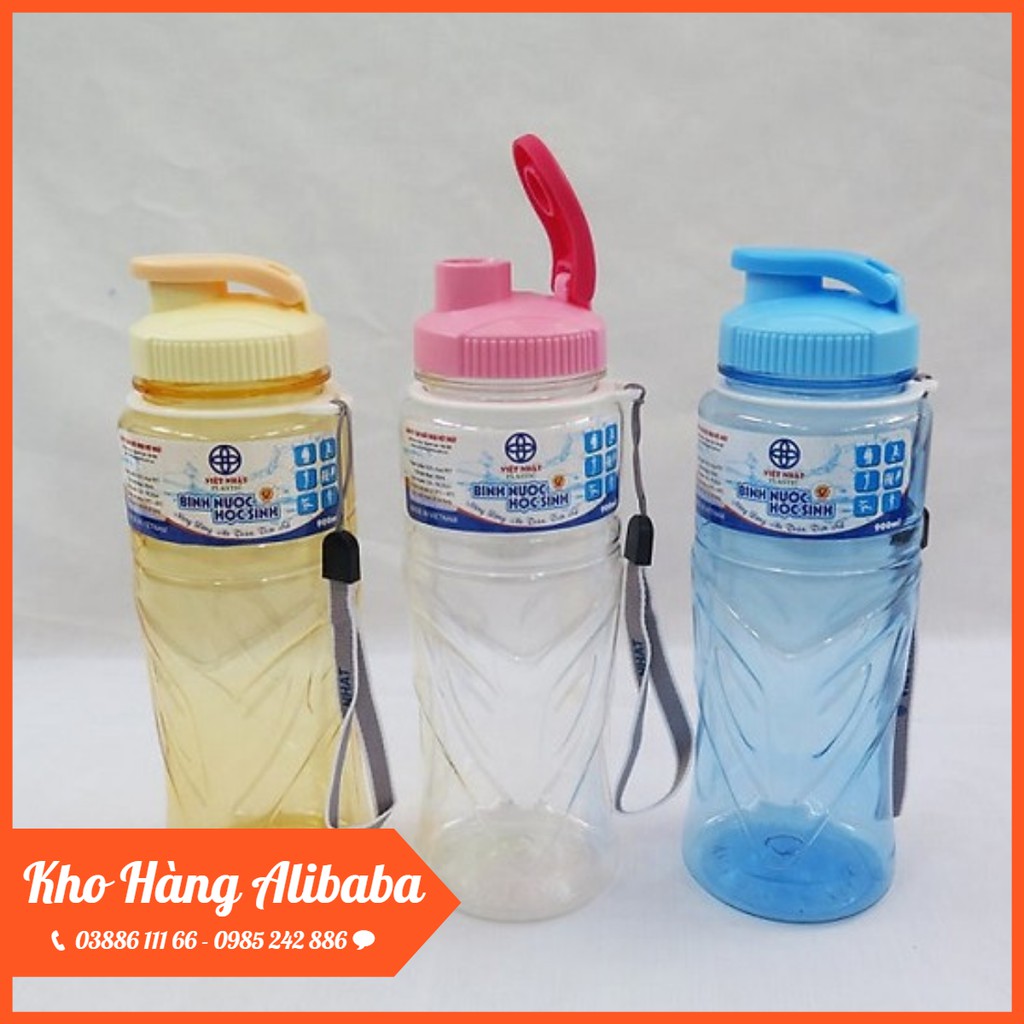 Bình Nước Học Sinh VIỆT NHẬT | SONG LONG 550ML | 500ML Tiện Dụng