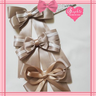 🎀 Kẹp nơ [BST các mẫu BASIC]  nhiều mẫu xinh xắn kẹp tóc Sophie Store