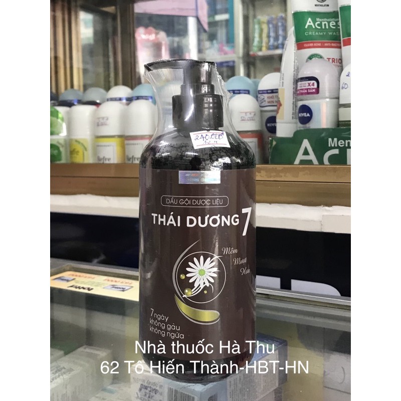Dầu gội đầu thái dương 7- 7 ngày không gàu , không ngứa