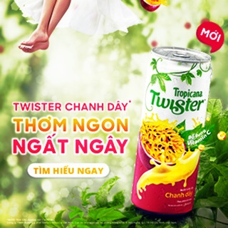 Nước chanh dây Twister