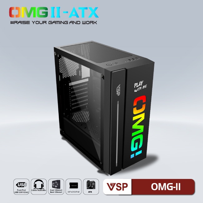 Vỏ Case VSP OMGII BLACK