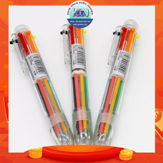 Bút bi 6 màu