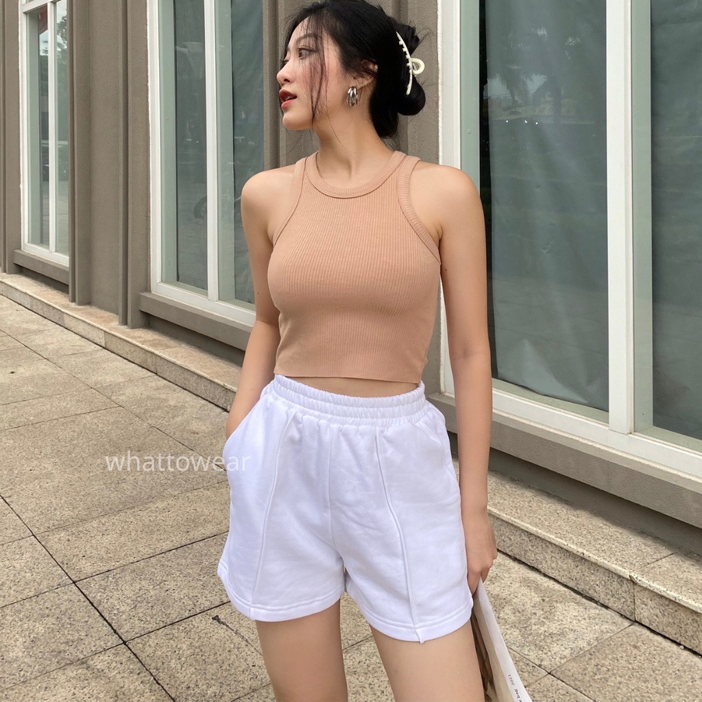 Quần baby short nỉ bông 9 màu- by Whattowear