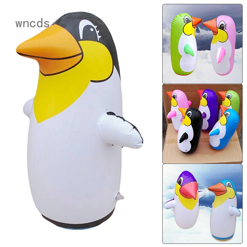 Đồ Chơi Bóng Bơm Hơi Hình Chim Cánh Cụt 36CM Dành Cho Trẻ Em