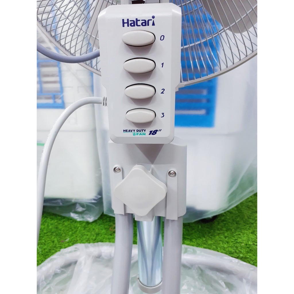 [Nhập khẩu Thái Lan] Quạt sàn Hatari - HT-IS18M1, công suất 126W, sải cánh 18 inch (Quạt chân quỳ công nghiệp Thái Lan)