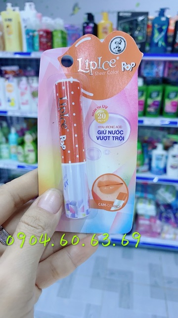 Son Dưỡng Môi LIPICE SHEER COLOR POP