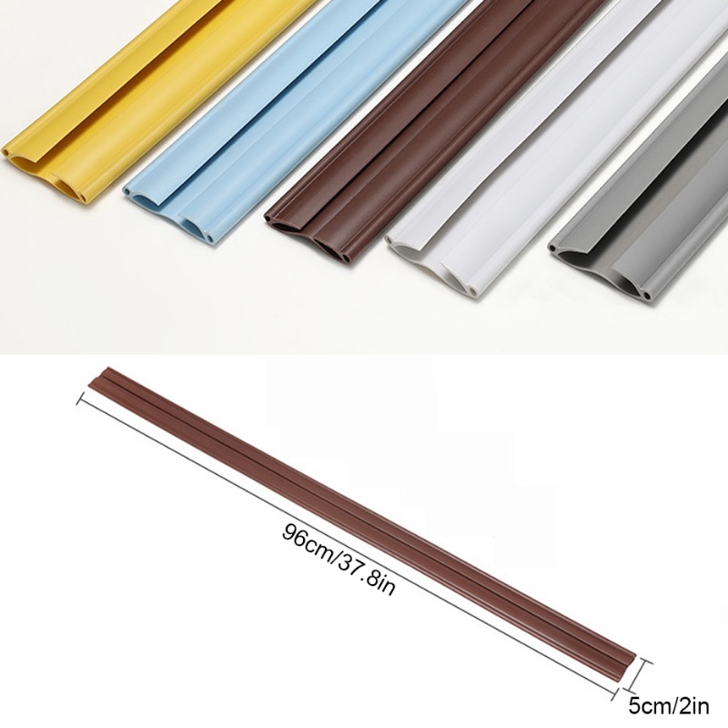 Dải Chặn Đáy Cửa 96Cm Bằng PVC Chống Ồn Tiện Dụng Cho Phòng Ngủ/Ký Túc Xá