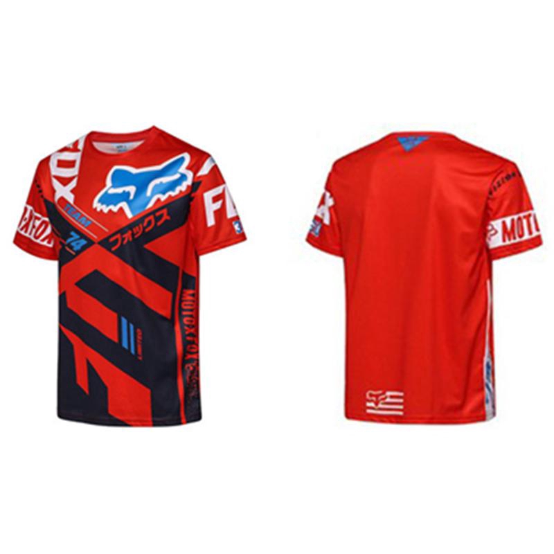 Hàng Mới Về Áo Thun Đua Xe Đạp Địa Hình Jersey FOX Dirt Bike BMX MTB MX ATV