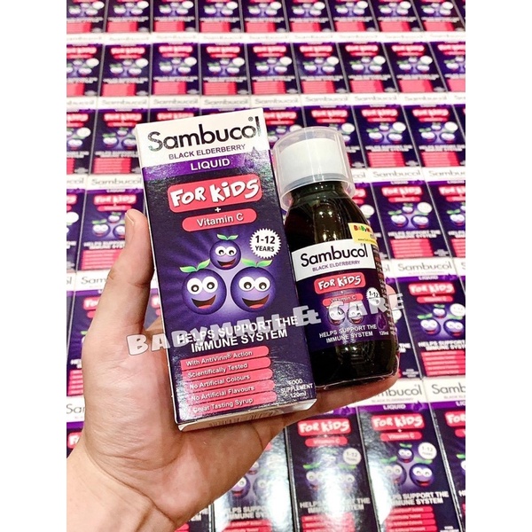 Sambucol Tăng Đề Kháng 1-12y