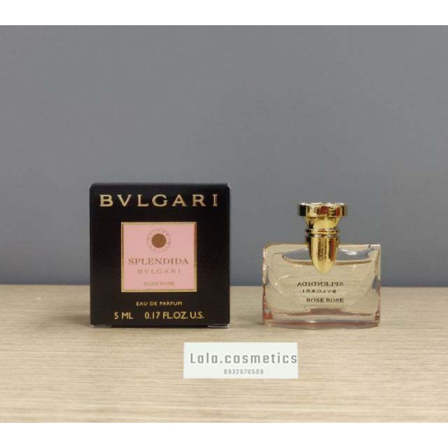 Nước hoa mini Nữ BVLGARI Splendida Rose Rose 5ml