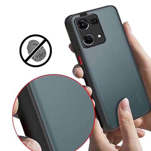 Ốp lưng PC nhám chống bẩn Oppo Reno7 Reno8 Z Reno 7Z Reno 7 5g Reno8 4g