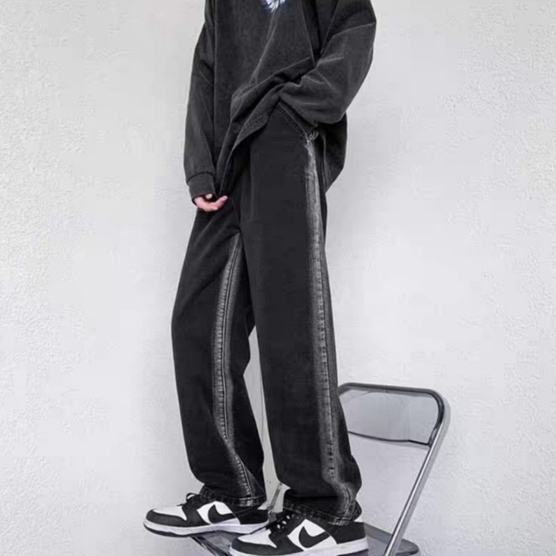 Quần Jean Ống Rộng Nam - Nữ, Ống Suông Style Hàn Quốc HOT TREND 2022-Trend Clothing!