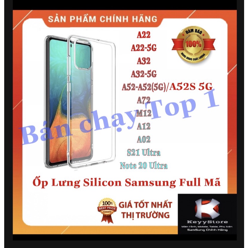 Ốp lưng silicon trong A22 4G 5G A32 4G 5G A52 A52S 5G A72 M12 A12 A02 S21 Ultra Not 20 Ultra 5G Bảo Vệ Máy, Chống Va Đập | BigBuy360 - bigbuy360.vn