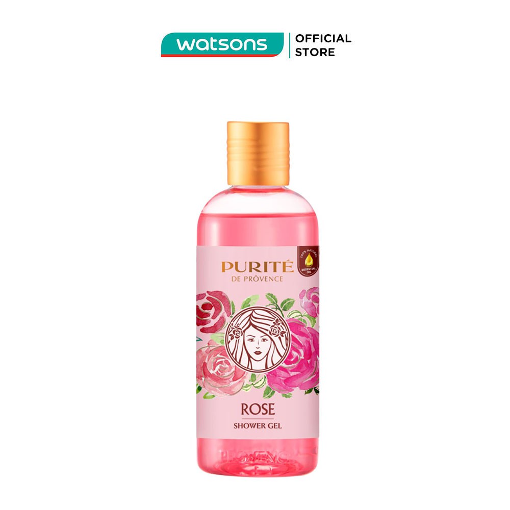 Sữa Tắm Purité Rose Shower Gel Mềm Mịn Da Hương Hoa Hồng 250ml