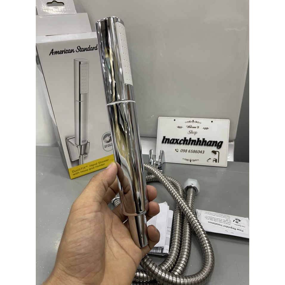 Tay Sen American Standard Tăng áp WF-S508W Duo Stix Dây Sen 1.5m - hàng cao cấp