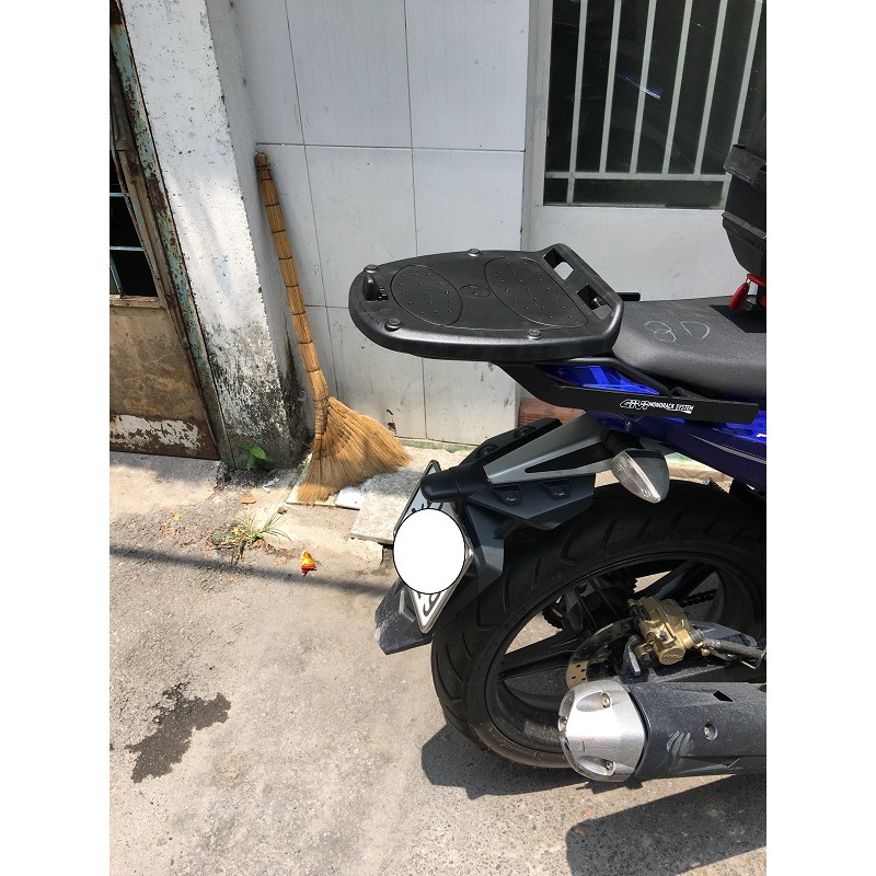 Thùng xe Exciter 150 mẫu thùng Givi E26NX và baga Exciter150 chuẩn theo xe, hàng Givi chính hãng, bảo hành 2 năm