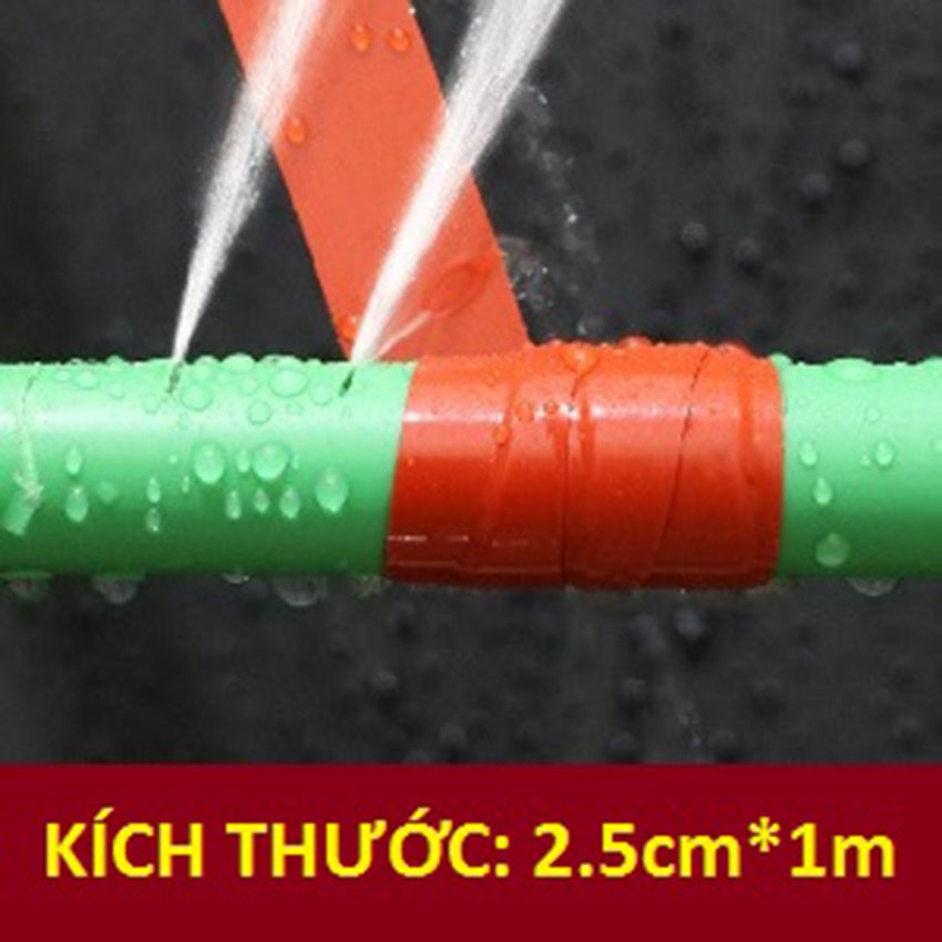 Băng keo quấn ống rò rỉ nước DOCONU ( 2.5cm x 1m ) , màu nâu [CAM KẾT BẢO HÀNH 1 ĐỔI 1]