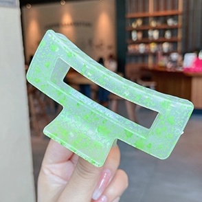 Kẹp tóc hình cá mập kích cỡ lớn nhiều màu sắc phong cách hàn quốc cho nữ