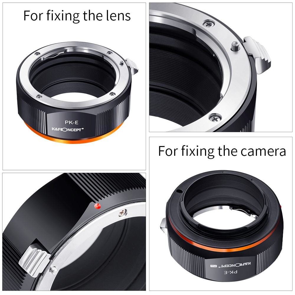 Ngàm Chuyển Đổi Ống Kính Pentax PK Sang Sony E NEX Camera A7R