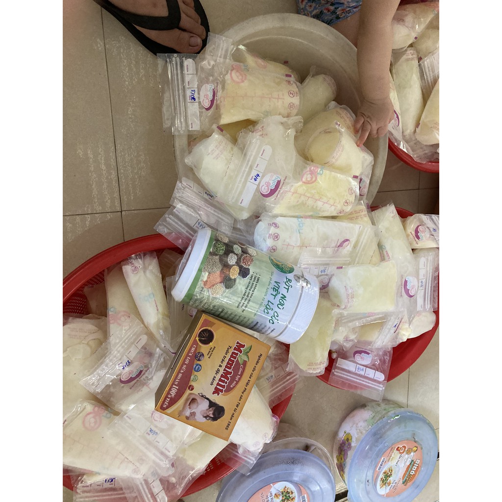 Combo SIÊU LỢI SỮA - Mẹ TRÀN TRỀ SỮA cho Baby ( 1 hộp ngủ cốc+ 1 cốm vàng )