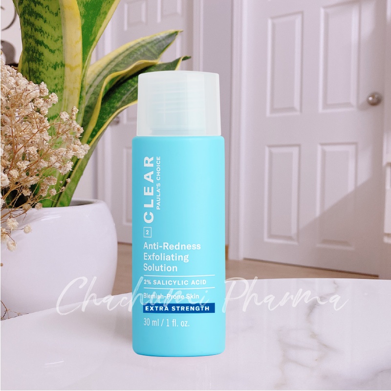 Tẩy da chết BHA Clear Extra Strength 2% Salicylic Acid Paula's Choice ngừa mụn sưng đỏ 118ml