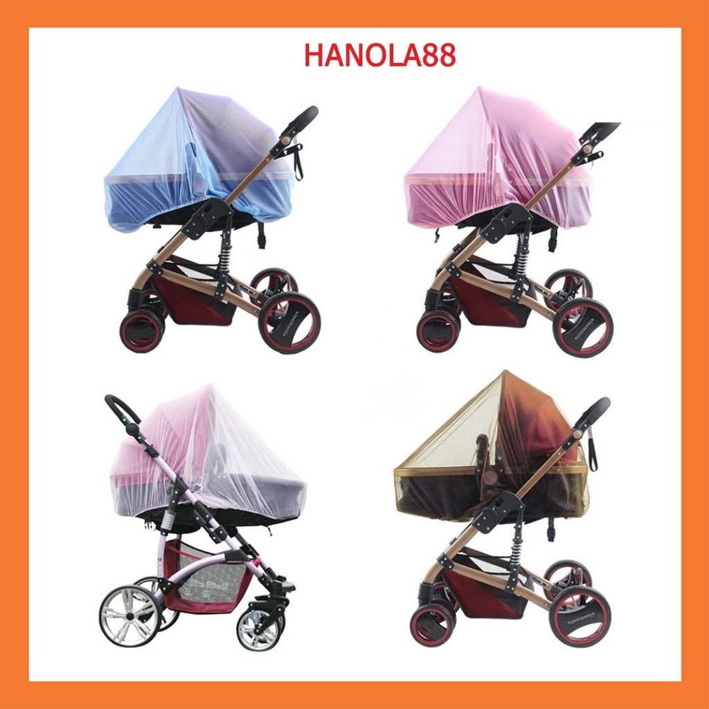 Lưới chống muỗi trùm xe đẩy cho em bé