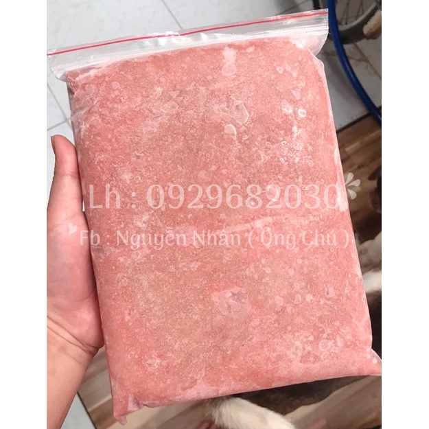 [Giao Hỏa Tốc] Mùn cưa heo 1kg - thức ăn cho chó mèo - thức ăn cho thú cưng - thịt cho chó mèo - thịt tươi - TPHCM