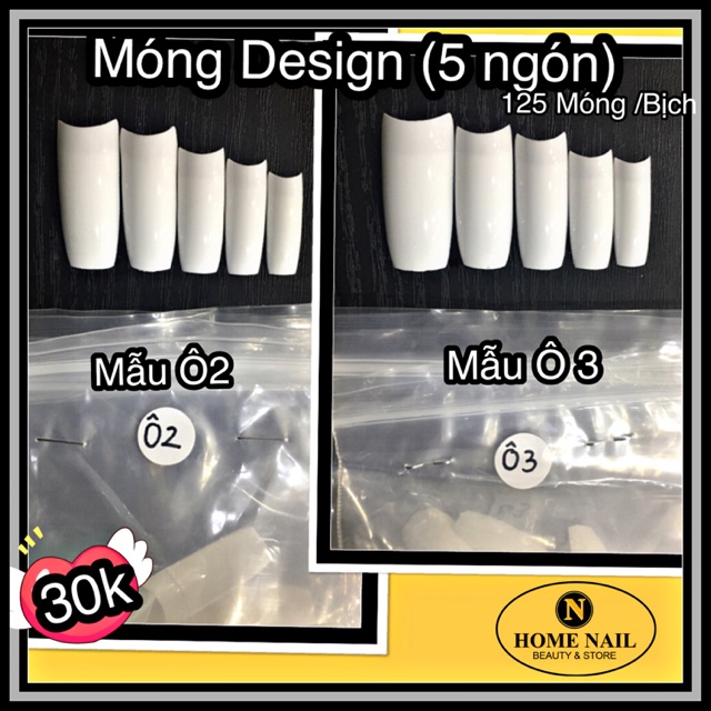 Móng Design Ovan 5 ngón