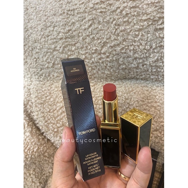 Son Tom Ford Lip Color satin matte màu 50 & 52 - full box