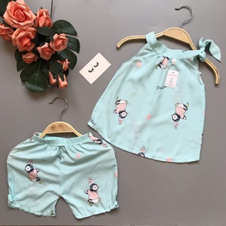Bộ lanh yếm bé gái