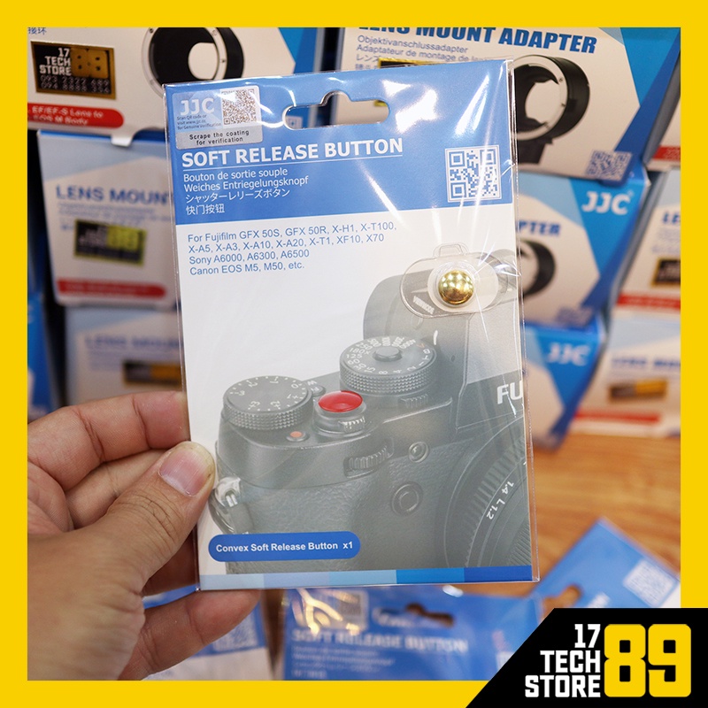 Nút Shutter JJC SRB  - Nút dán bấm chụp cho máy Fujifilm/Canon