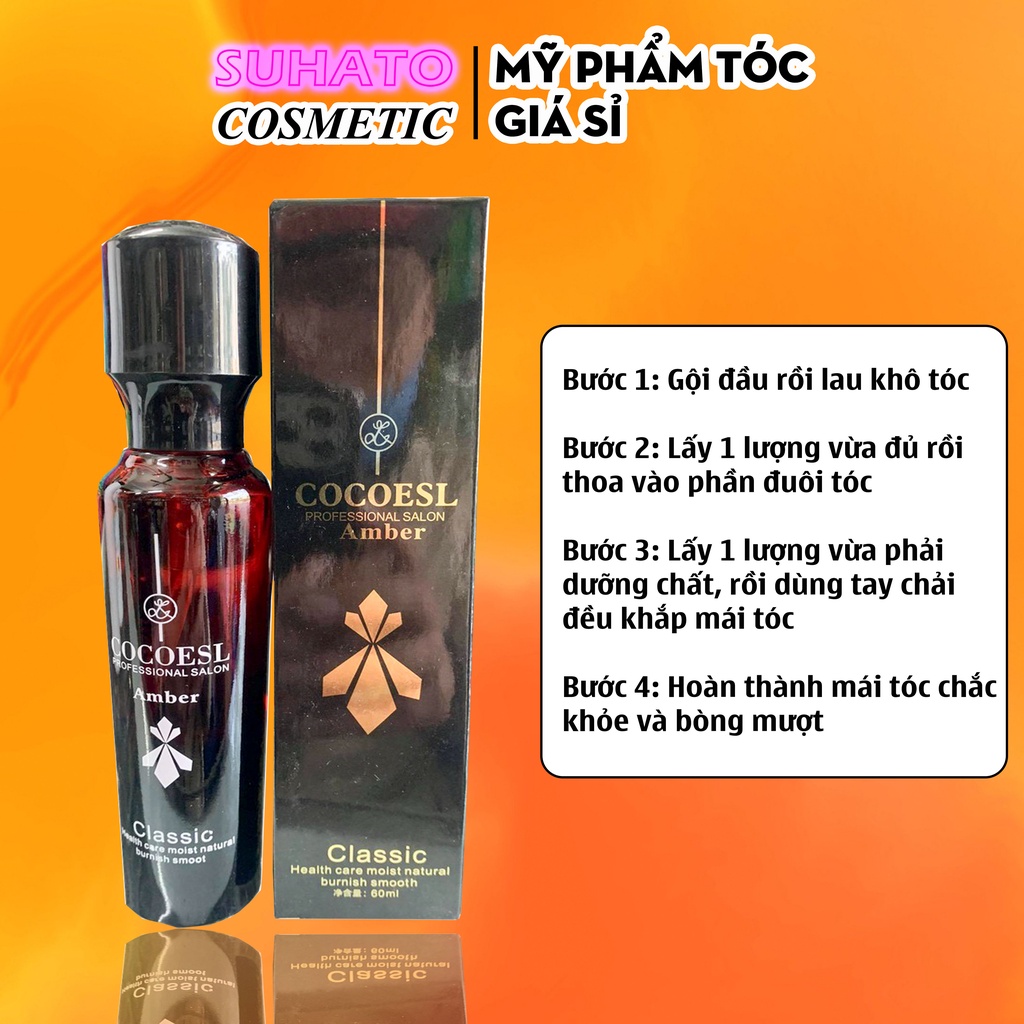 Tinh Dầu Dưỡng Tóc Hương Nước Hoa COCOESL NOIR Loại 80ml CT35