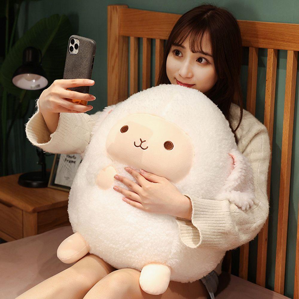 Cừu Nhồi Bông Đáng Yêu Trang Trí Nhà Cửa