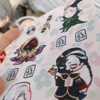 Hình dán Identity V ( nhũ ) Hunter