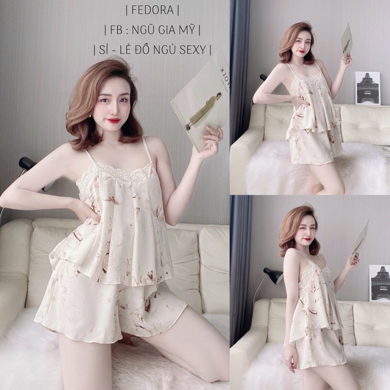 Đồ bộ mặc nhà🎄Freeship🎄Đồ ngủ nữ 2s vải mango cao cấp phối ren ngực freesize 40-65kg | BigBuy360 - bigbuy360.vn