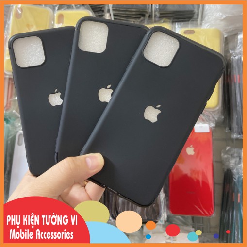 Ốp dẻo đen nhám cho các loại iPhone từ 5 tới Pro Max